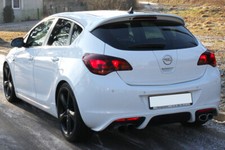 OPEL ASTRA J 5 PORTES JUPE ARRIERE / DIFFUSEUR / RAJOUT DE PARE CHOC (2009-2012)