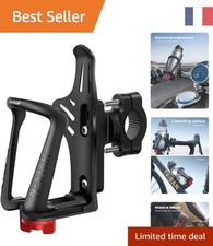 Porte Bidon Vélo Lamicall - Ajustable 48-71mm, Installation Facile et Sécurisée