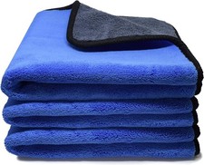 Chiffon Microfibre 3X 500 GSM Nettoyage Peinture Automobile Professionnel
