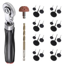 Kit De Réparation De Pneus, 27PCS Outil De Réparation De Pneus Kit De Rustines