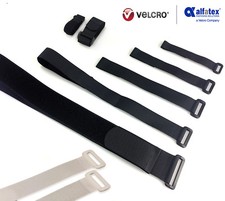 Sangle De Bagages En Plastique Avec Boucle VECLRO® Noire Ou Blanche