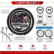 Kit câbles et gaines frein dérailleur vélo route TAPKUA 2 m 10 pièces